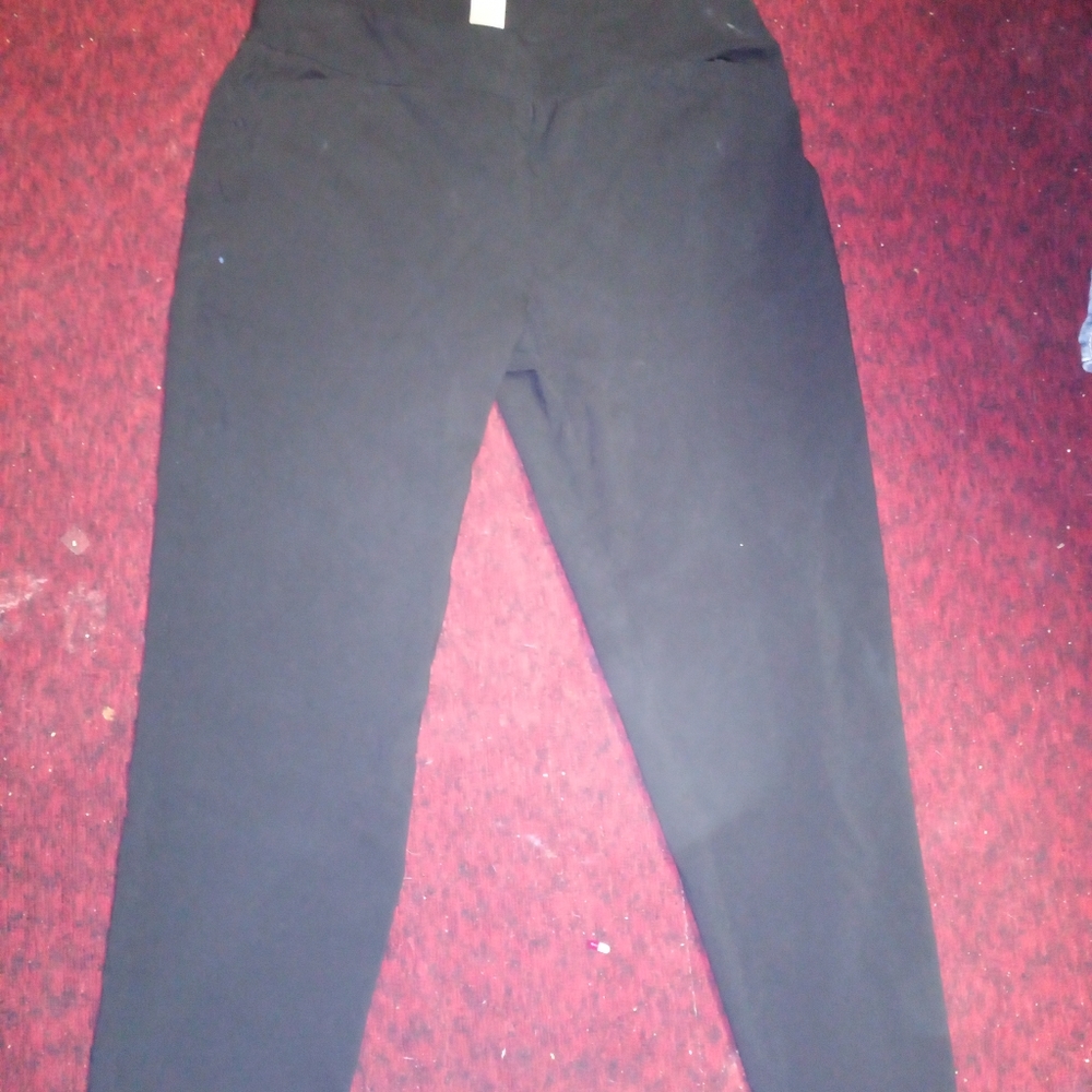 Women's dress pants black barely worn